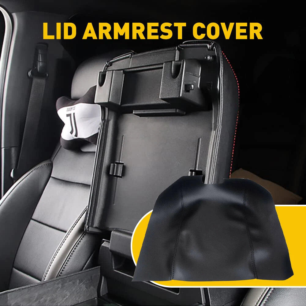 Leather Center Console Lid Armrest Cover Fit 2015-2020 Ford F150 Lid cover EOA 6B93BC-57