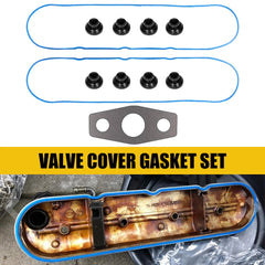 Engine Valve Cover Gasket Set For GMC Chevy Silverado 4.8L 5.3L 6.0L 6.2L US EOA 6B93BC-57