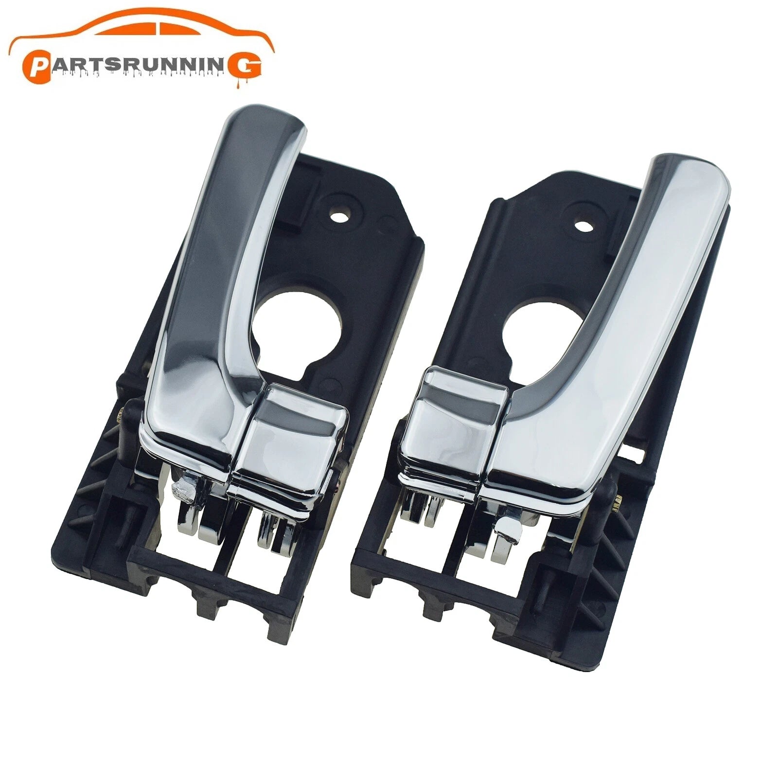 Front Left & Right Interior Door Handle For 2006-12 Kia 07-08 Hyundai Entourage 6B93BC-57