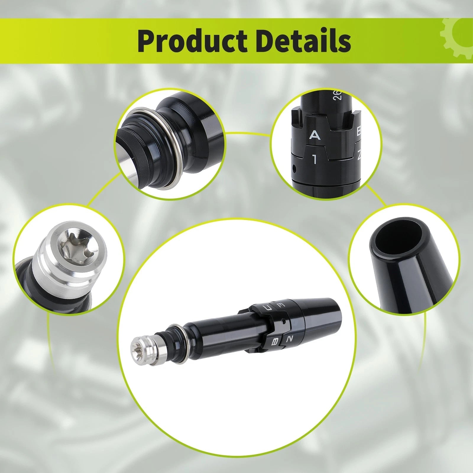 .335 TIP Golf Shaft Adapter Sleeve For Titleist GT TSR2 TSR3 TSi2 Driver 6B93BC-57