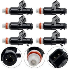 Set 6 Pcs Fuel Injectors 16450-ZY6-003 For Honda Outboard BF 175 200 225 250 HP