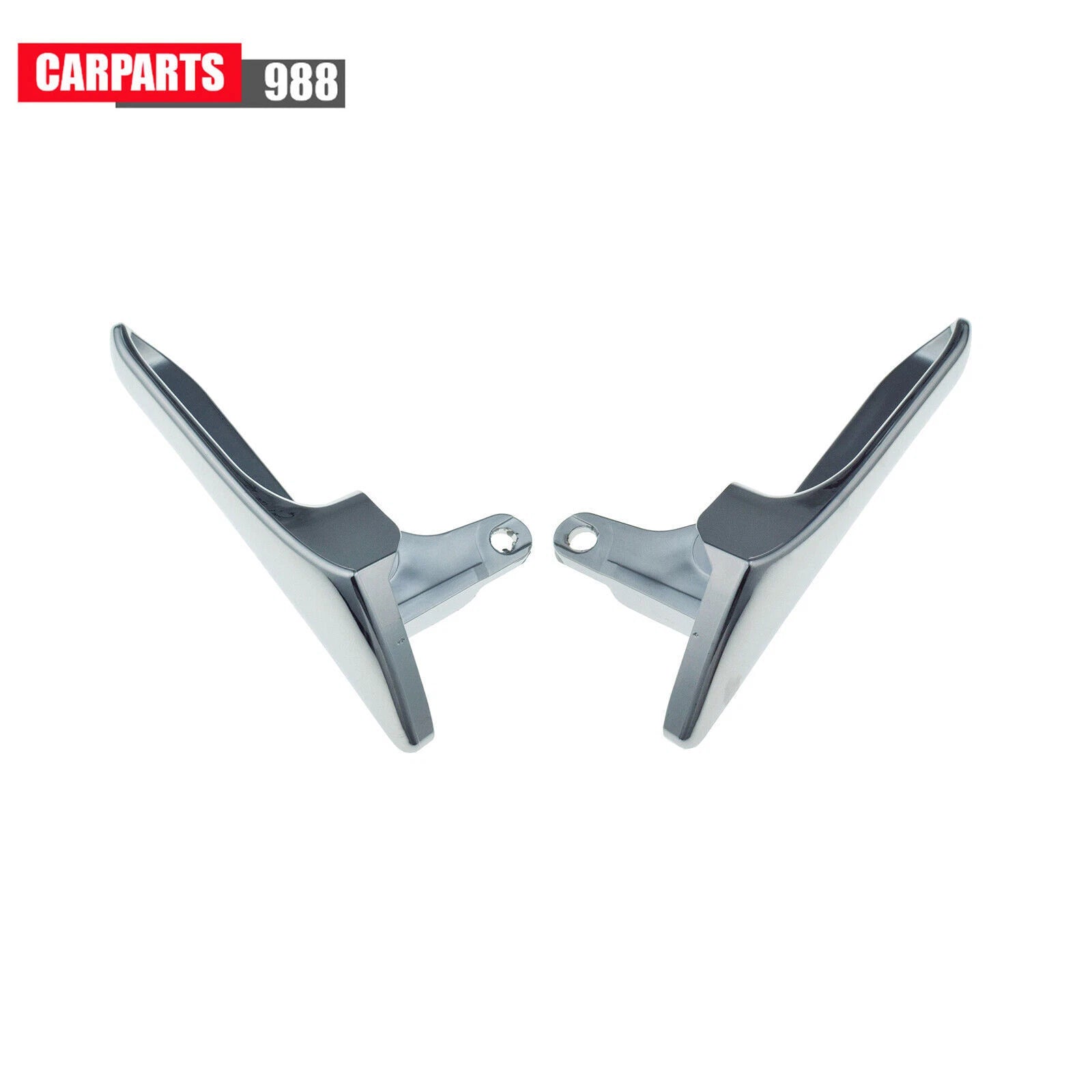 For Mercedes S211 W211 W219 Pair Left & Right Interior Door Pull Handles Chrome 6B93BC-57
