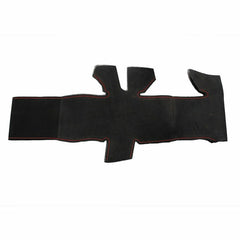 Top Black Suede Steering Wheel Hand-stitch on Wrap Cover For Infiniti Q50 2014