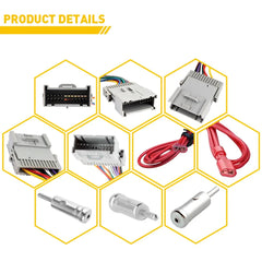 For Chevy Silverado 2003-2006 Car Stereo Radio Wiring Harness Adapter Connector 6B93BC-57