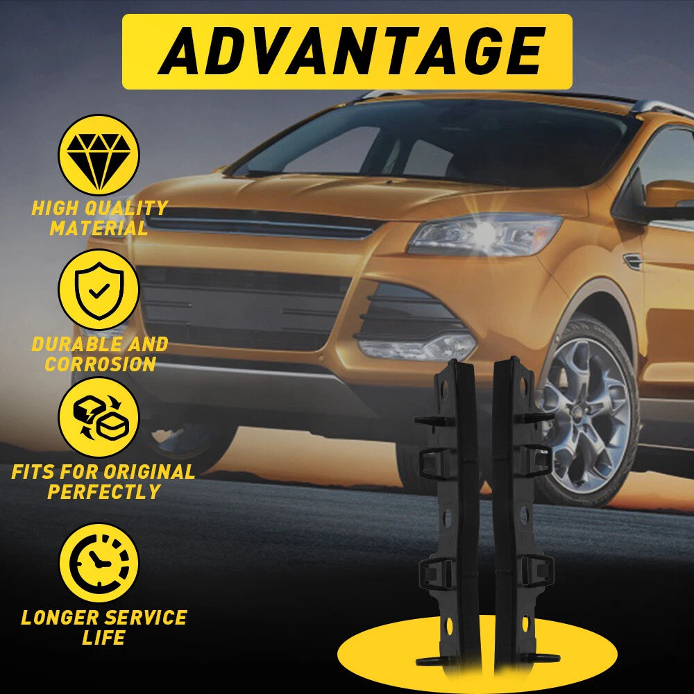 Bumper For Bracket 2013-2016 Ford Escape Set of 2 Front Passenger & Driver Side 6B93BC-57