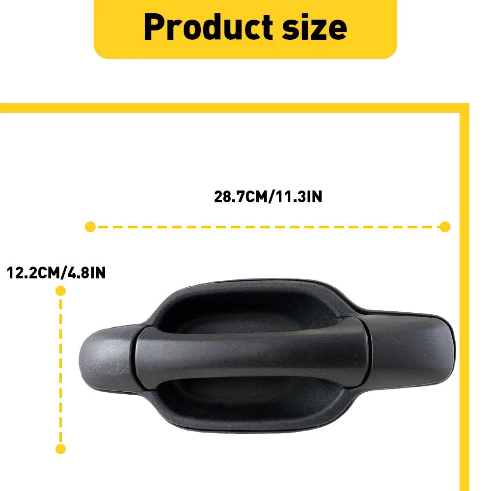 Right Passenger Side Exterior Door Handle for 2004-12 Chevy Colorado GMC Canyon 6B93BC-57