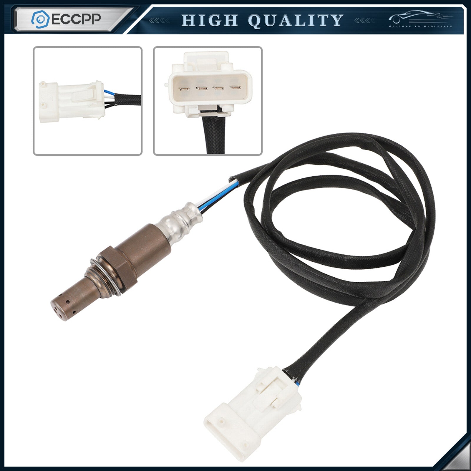 Upstream Pre Cat for 2002 Saab 9-5 2.3L L4 O2 02 Oxygen Sensor Heated 6B93BC-57