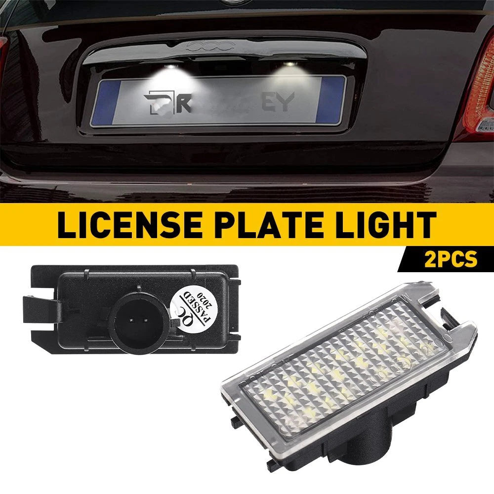 For 2014-up Jeep Grand Cherokee White Full LED License Plate Lights Lamps OE EOA 6B93BC-57
