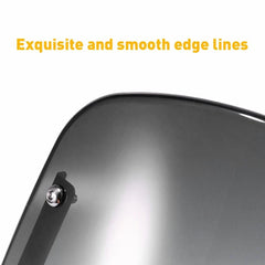 Motorcycle ABS Black Universal Windshield for 5-7" Round Headlight Cafe Racer US 6B93BC-57