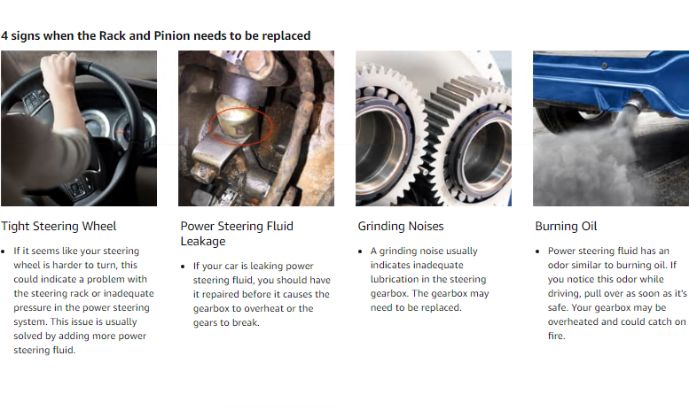 Manual Steering Rack & Pinion Assembly For Pinto Mustang 2 II Bobcat 16"Holes 6B93BC-57