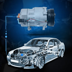 ECCPP A/C AC Compressor For 1999-2000 VW Jetta Golf 1.8L 1.9L 2.0L 6B93BC-57