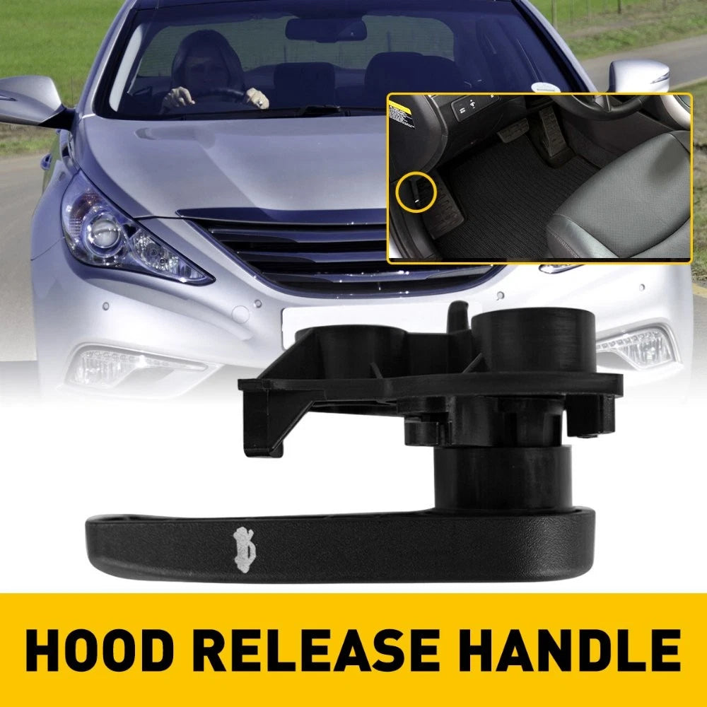 Latch Hood Release Handle for & Base 11-19 Hyundai Sonata 11-16 Kia Optima 6B93BC-57