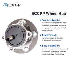 1Pc Rear Wheel Hub Bearing Assembly For 2014 2015 2016 2017 2018 Mazda 3 FWD 6B93BC-57