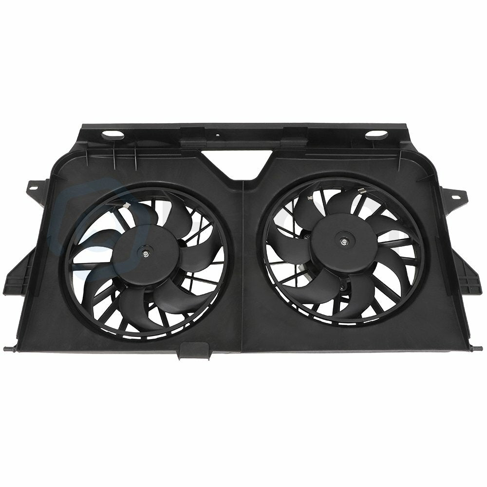 Radiator Condenser Cooling Fan Assembly For 2005-2007 Chrysler Town & Country 6B93BC-57