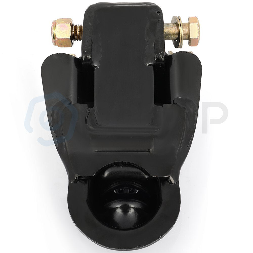 High Quality 2" Ball Adjustable Coupler Black 8000LBS 6B93BC-57