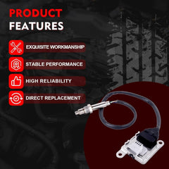 5WK97367 22303390 Inlet Nox Sensor For Mack MP8 Vo1vo Truck D11 D13 D16 USA 6B93BC-57