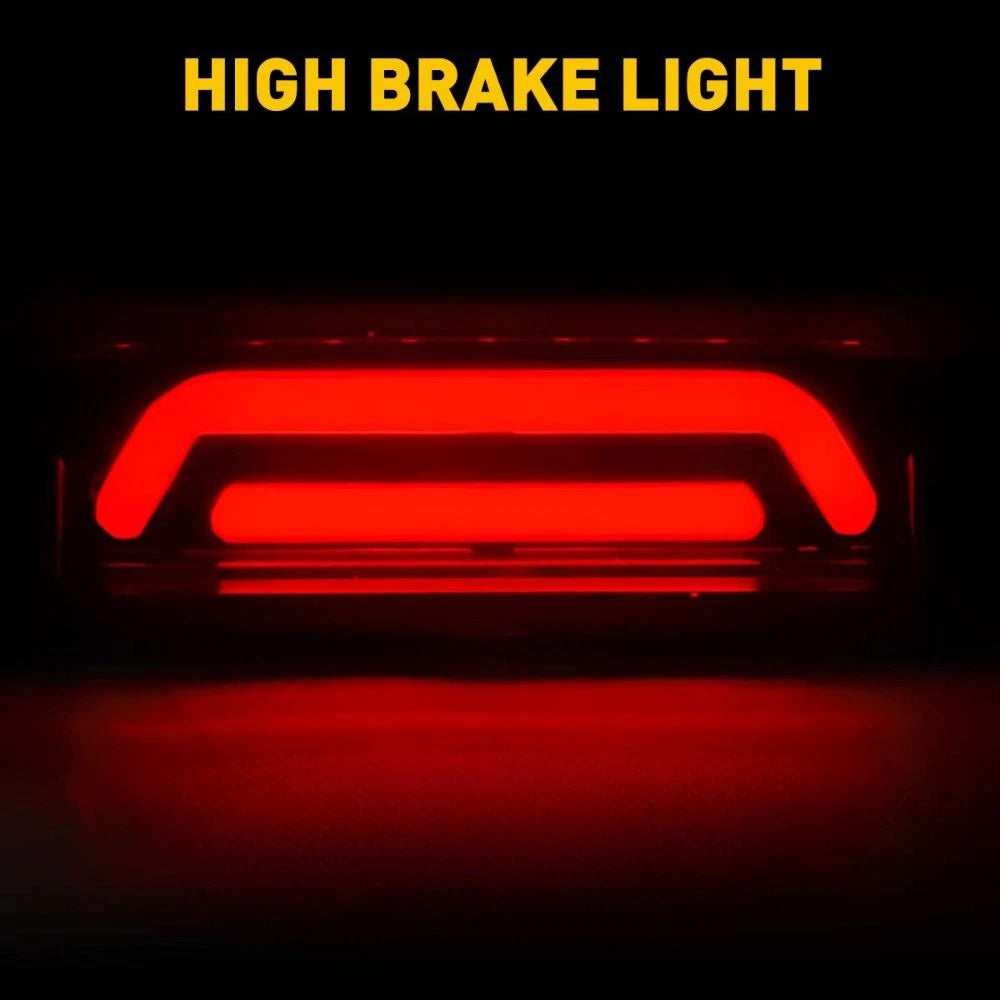 FOR 1995 -2017 TOYOTA TACOMA RED LED THIRD 3RD TAIL BRAKE LIGHT STOP LAMP SMOKED 6B93BC-57