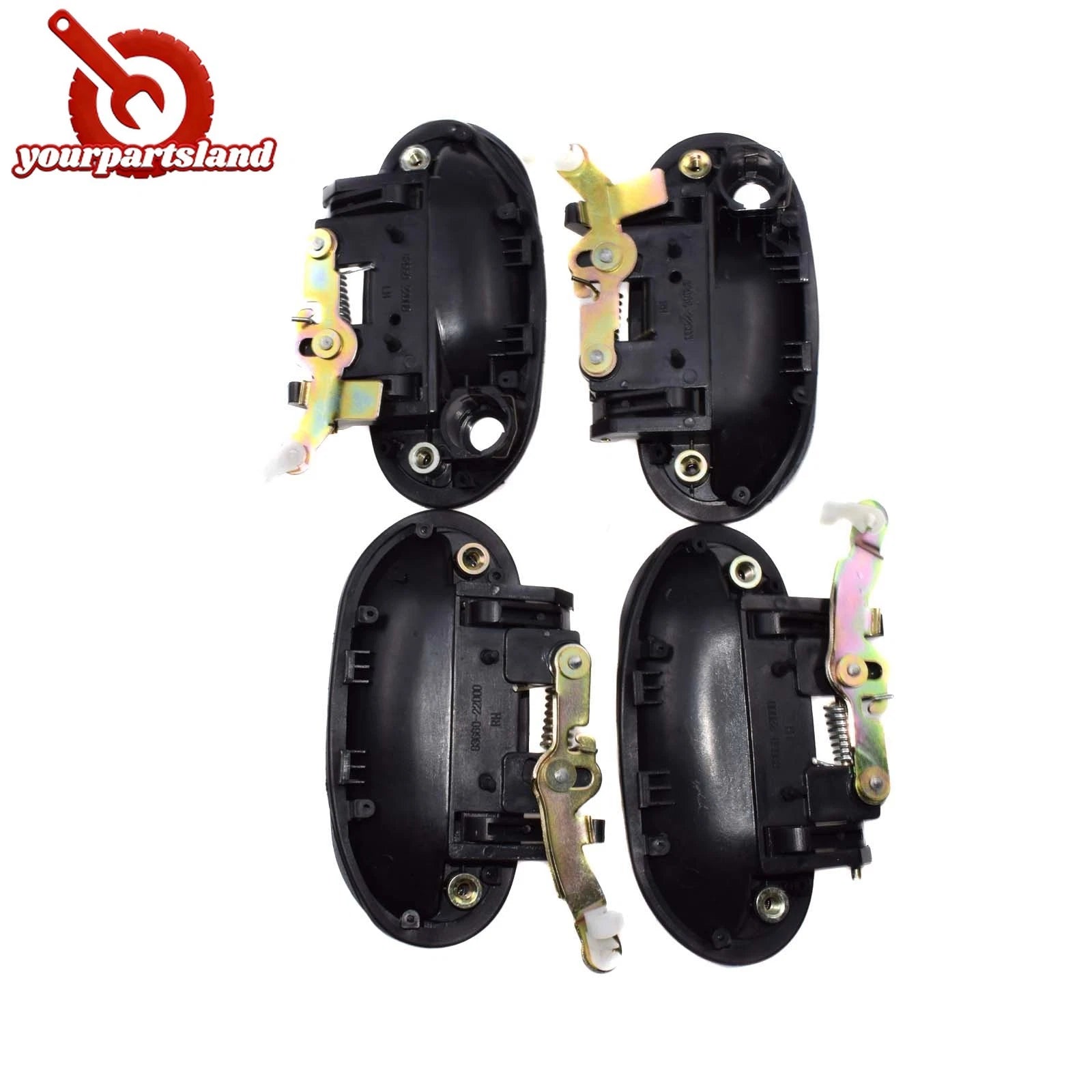 Outside Inside Door Handle LH RH 8PCS For Hyundai Accent 1995 1996 1997 19981999 6B93BC-57
