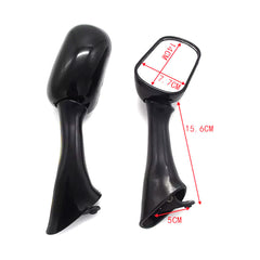 For Honda 91-98 CBR 600 F2 F3/93-97 CBR900RR/93-96 CBR1000F Black Racing Mirrors