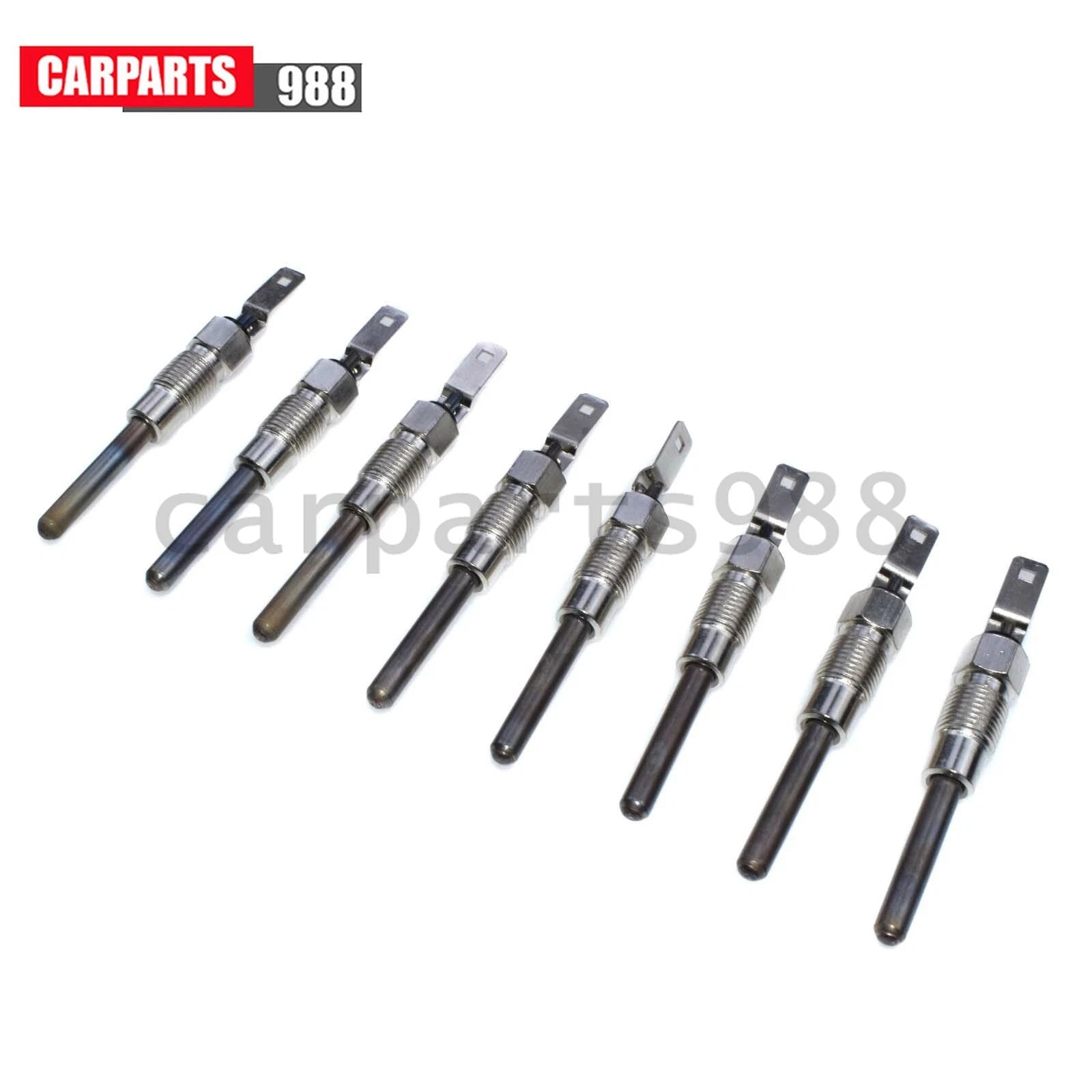 8Pcs Spark Glow Plug Diesel for GMC Hummer Chevy Cadillac 111080034 0250202126 6B93BC-57