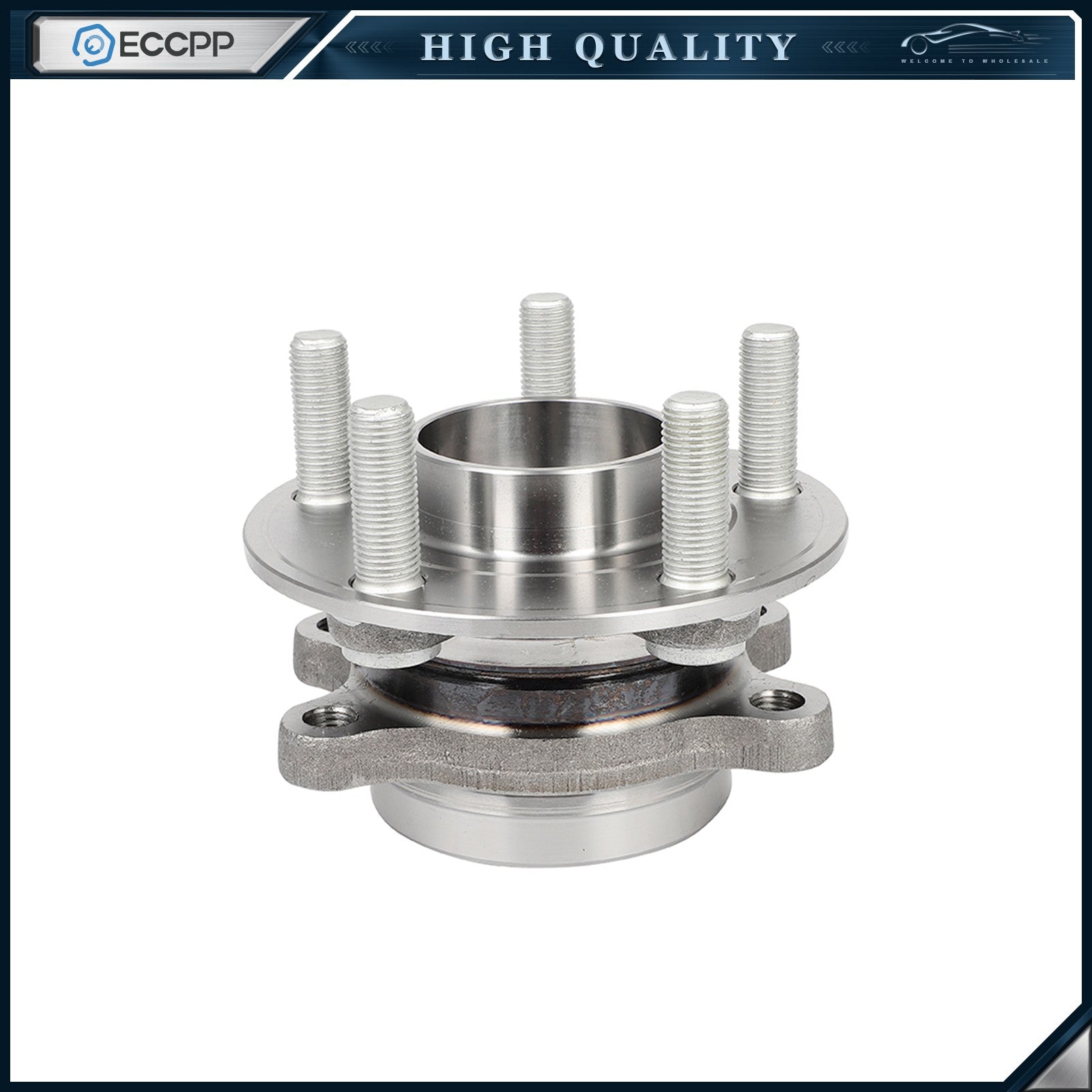 1Pc Wheel Hub Bearing Assembly Front or Rear AWD For Ford Edge 2015-2021 W/ ABS 6B93BC-57