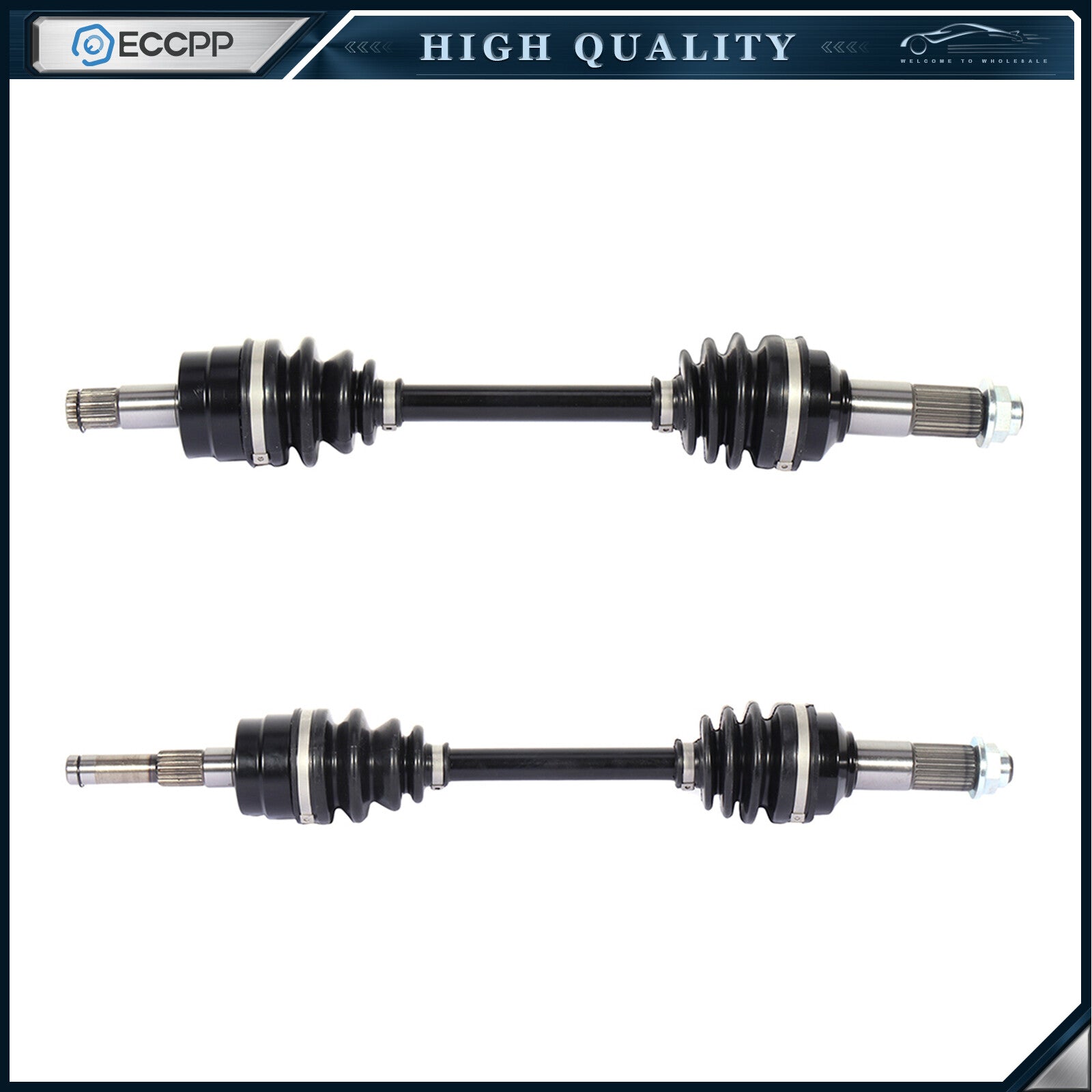 For Honda Foreman 500 4x4 2017-2019 Pair Rear Left Right CV Axle Drive Shaft 6B93BC-57