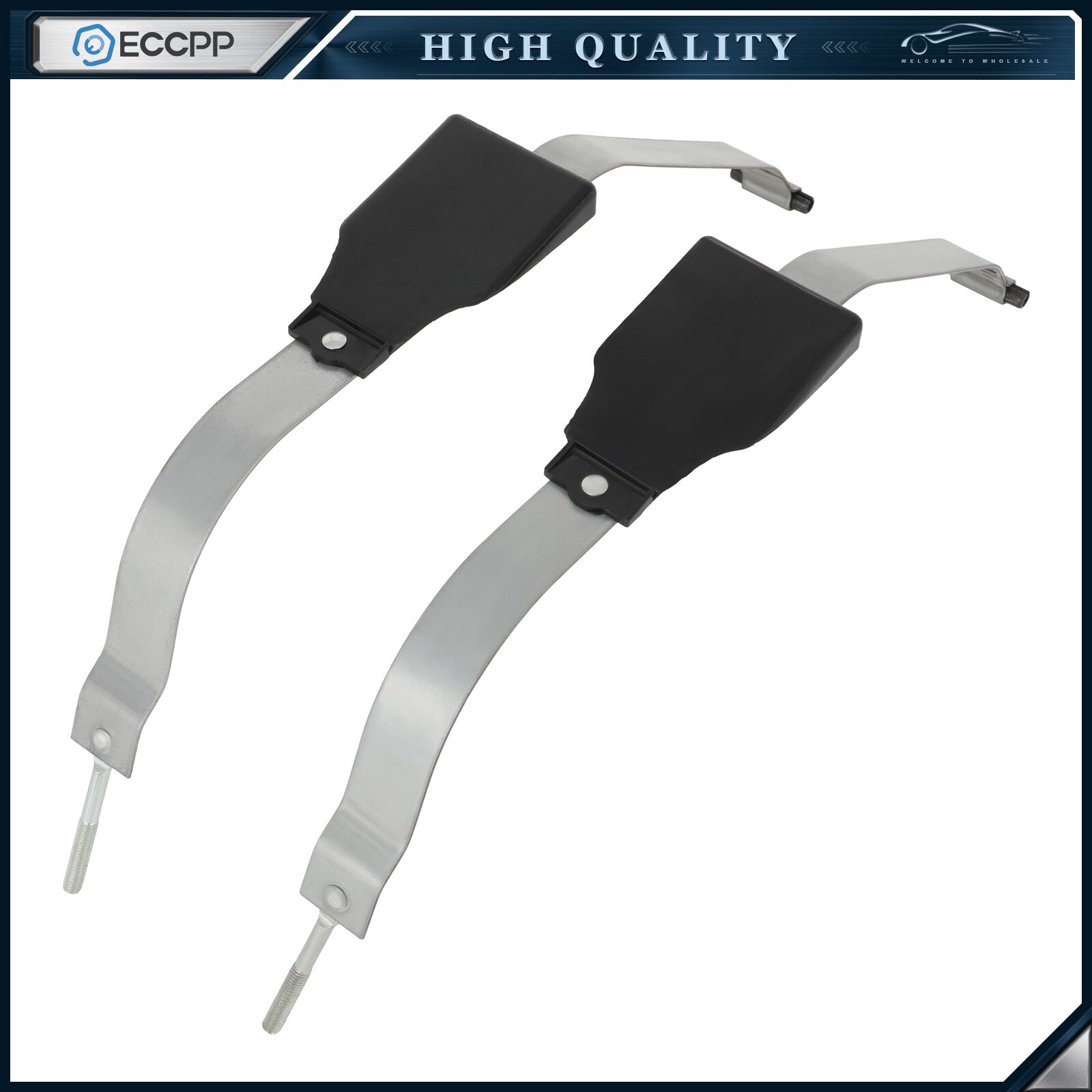 578-339 2x Fuel Tank Straps Gas W/Plastic Blocks for 97-07 Jeep Wrangler 6B93BC-57