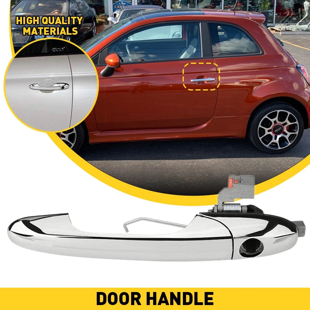 Exterior Door Handle Front Driver Left LH Side Hand for Fiat 500 68069943AC EOA 6B93BC-57