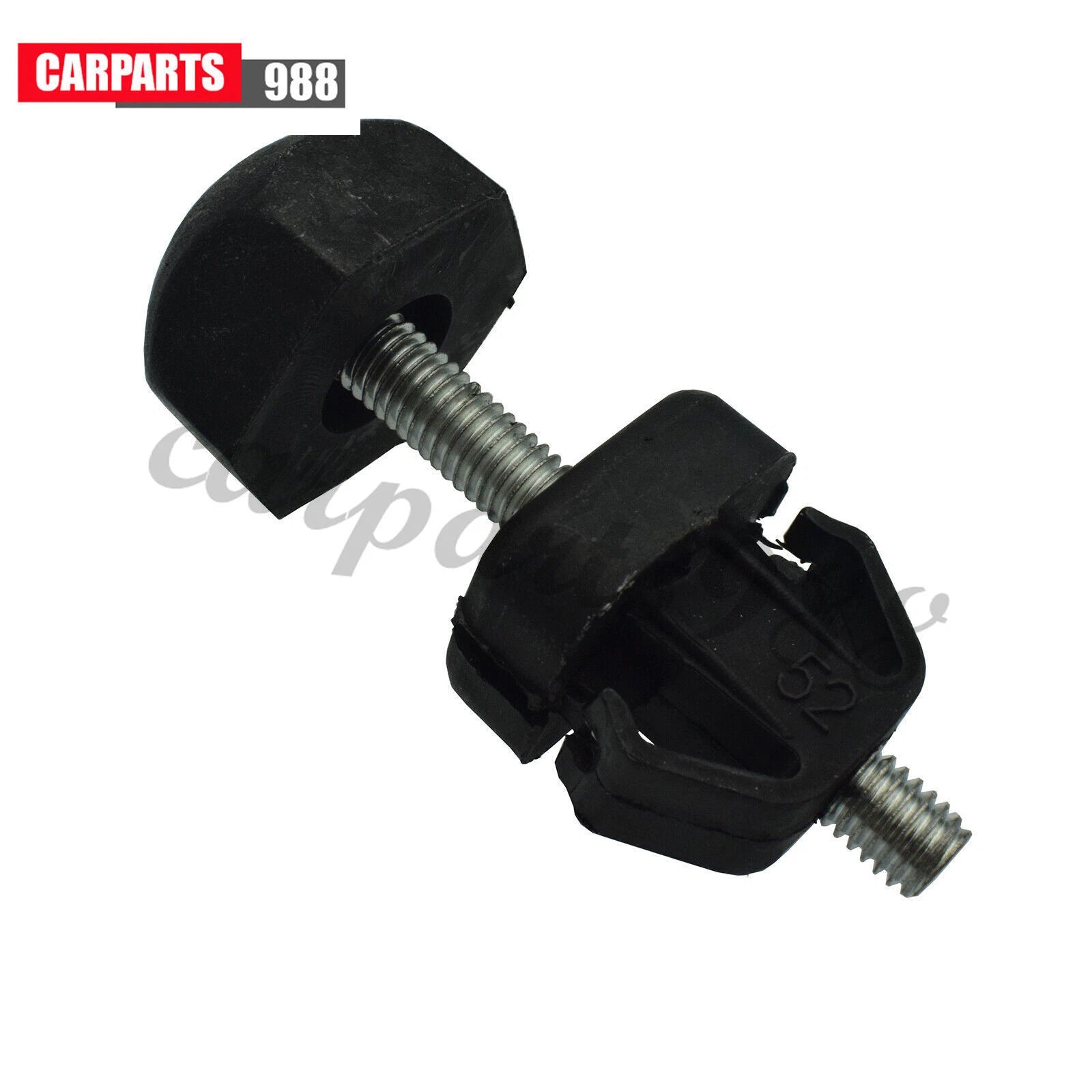 2x Hood Bumper Stop Adjuster DS73-16K808-AA For 2013-16 Ford Fusion Lincoln MKZ 6B93BC-57