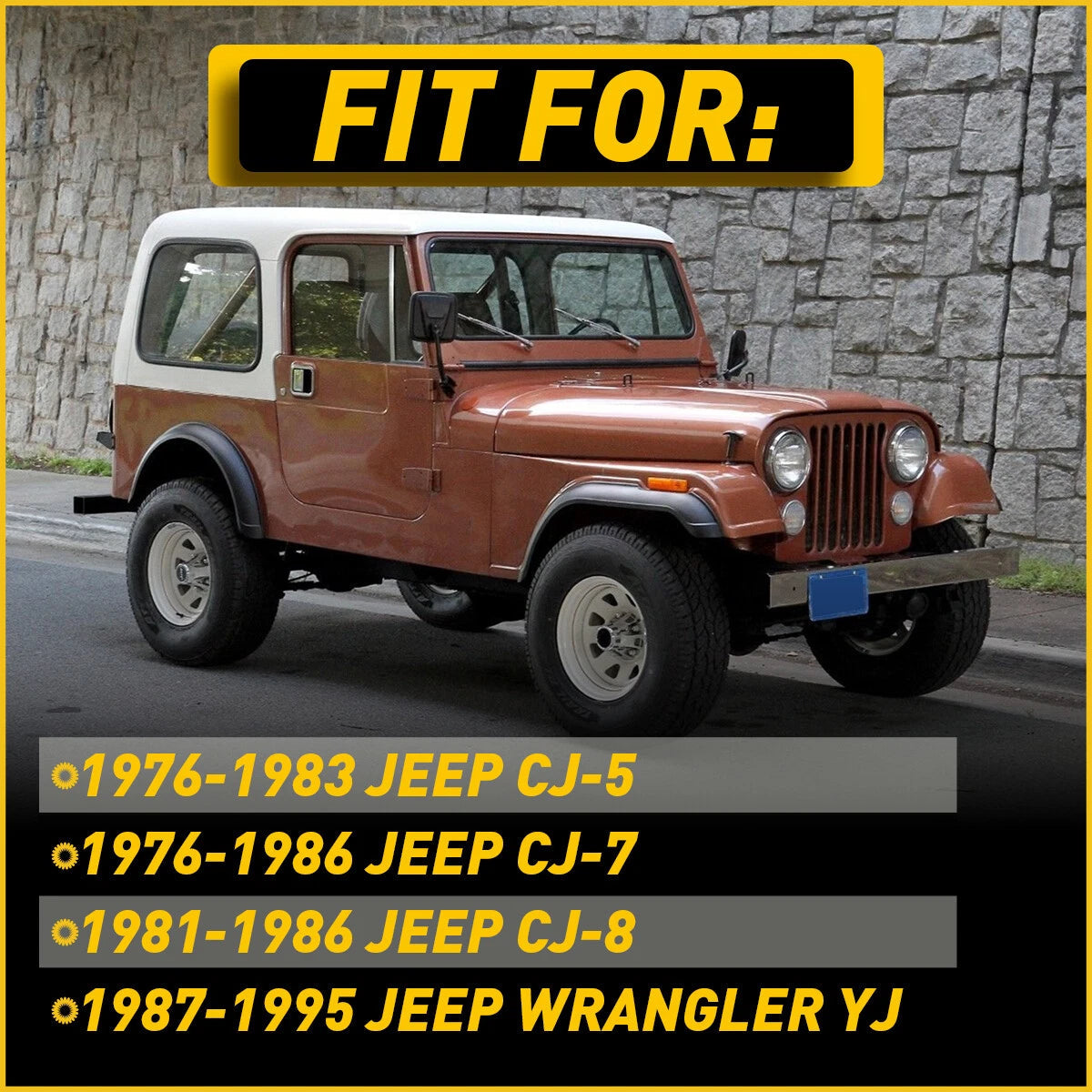 FOR Interior Door Handle Strap Pull for Jeep CJ and Wrangler YJ 55009801K EOA 6B93BC-57