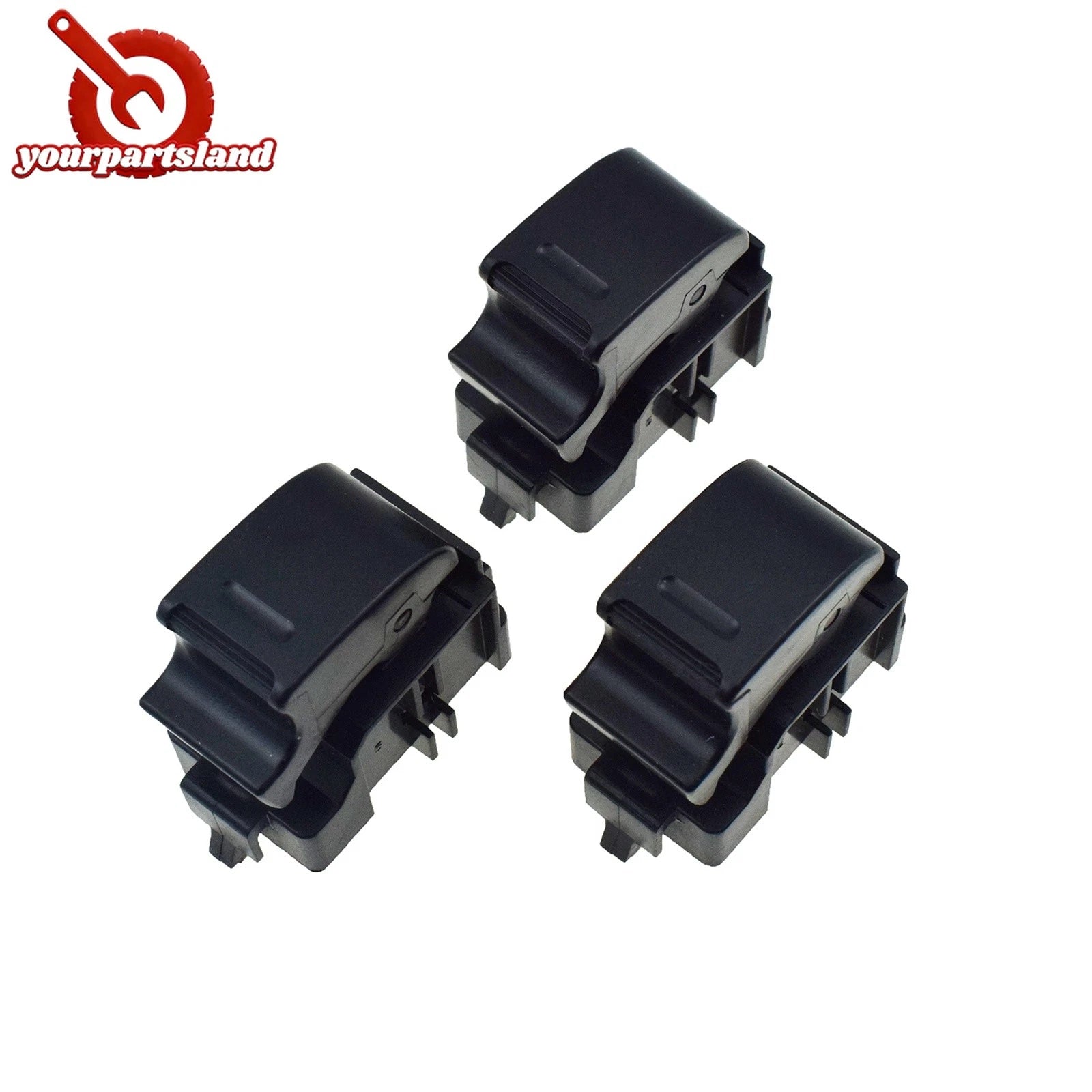3PCS Power Window Switch Rear For Toyota 4Runner Camry Land Cruiser 1989-1997 6B93BC-57