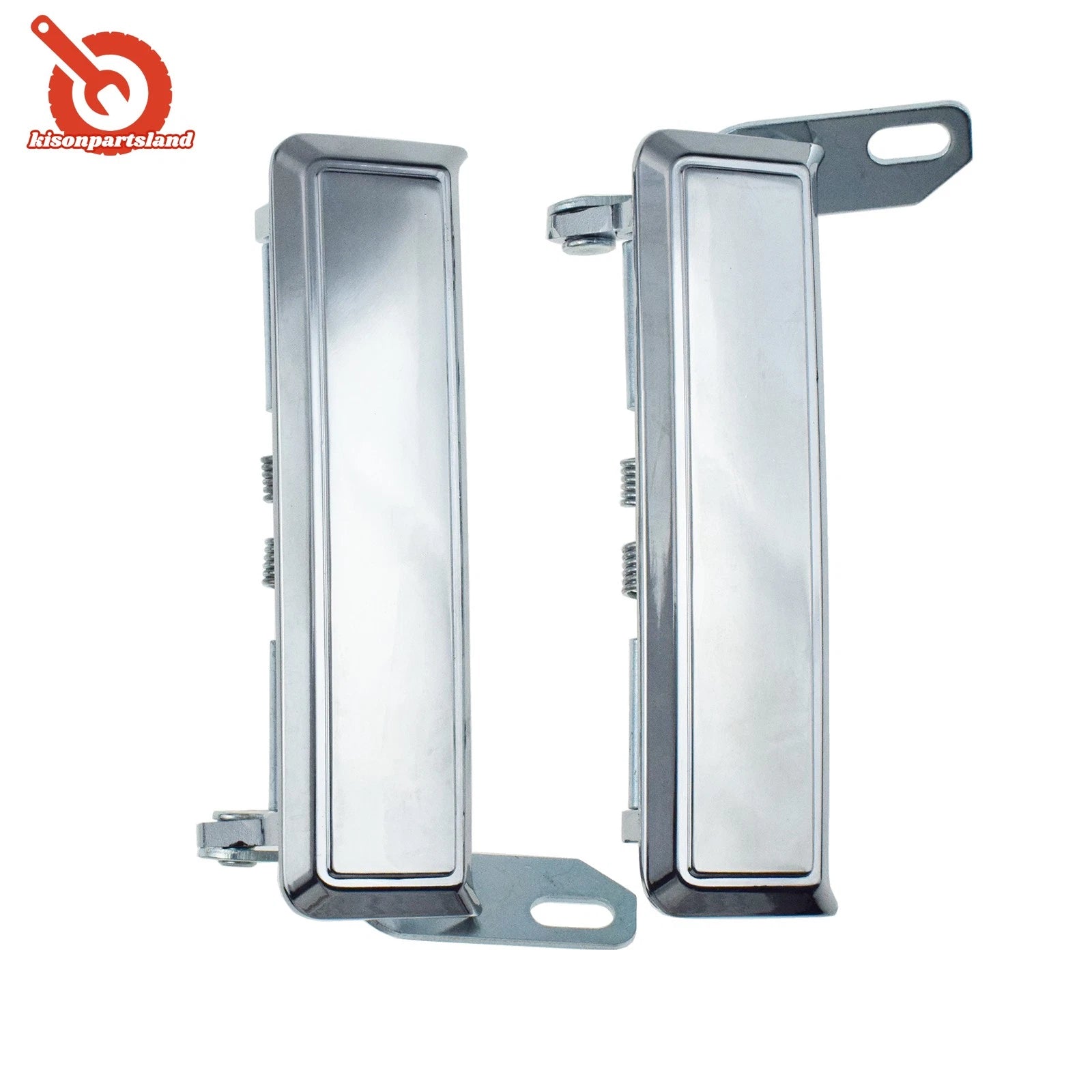 Pair FOR Toyota Land Cruiser BJ40 FJ55 1975-84 Outside Door Handle Metal Chrome 6B93BC-57
