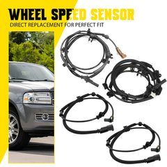 4PCS ABS Wheel Speed Sensor Front Rear Right left For FORD F150 2011 2012-2014 A 6B93BC-57