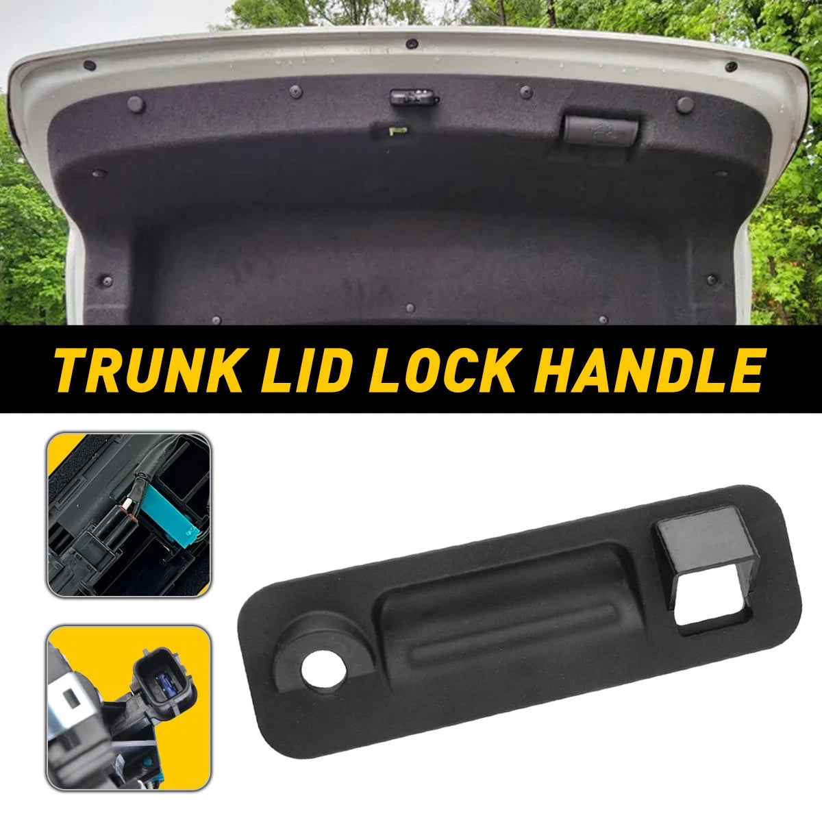 81260C1010 Outside Trunk Lid Lock Handle For 2015-2017 Hyundai Sonata US 6B93BC-57