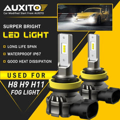 Canbus LED Fog Lights Bulbs Foglights H11 H16 H8 White for Audi BMW Mercedez EOA 6B93BC-57
