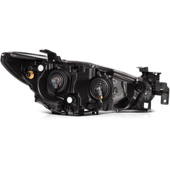 ECCPP Headlights Assembly For Mazda 6 Sport 2.5L 2014-2017 Pair Kit Black Amber 6B93BC-57
