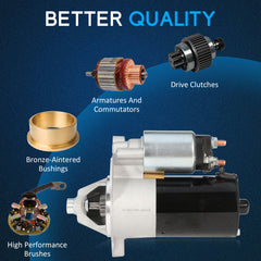 ECCPP  Starter For Ford Aerostar Explorer 4.0L(245)V6 w/AT F89U-11000-BA 3273