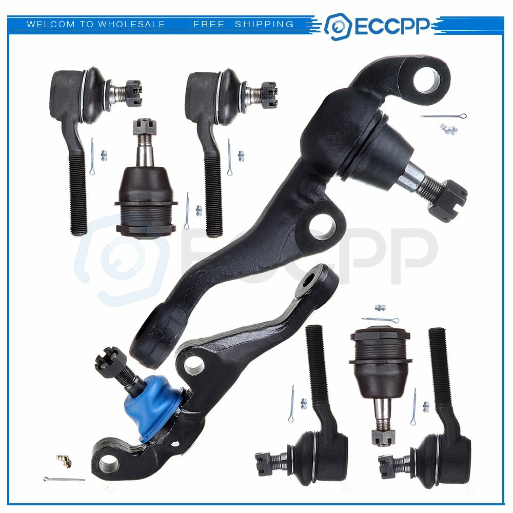 8pcs For 1970-1974 Dodge Charger & Coronet Front Ball Joints Tie Rods Suspension KOEEP