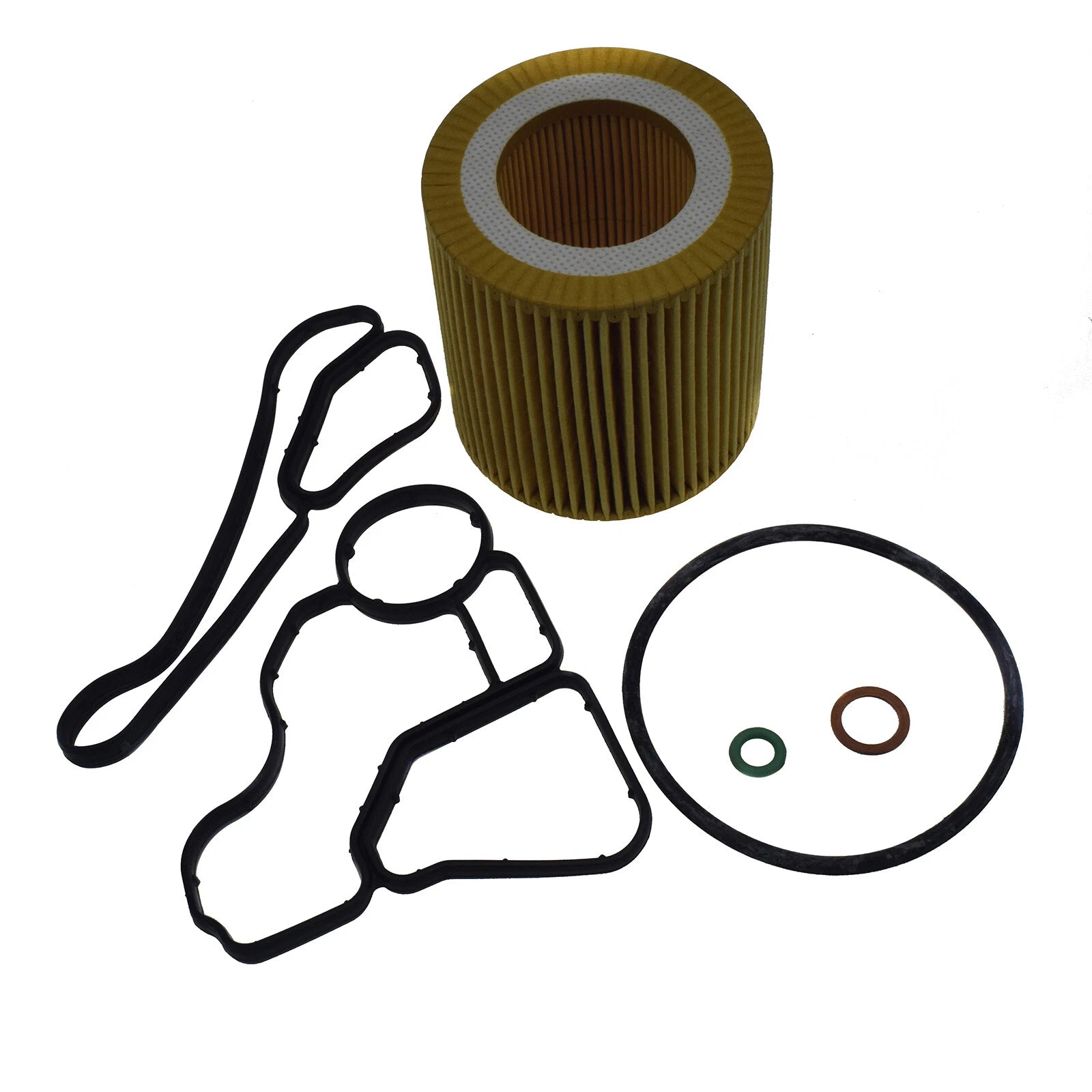 Engine Oil Filter & Gasket For BMW E82 E88 E90 E92 E93 E60 E60 E66 E65 HU816X 6B93BC-57