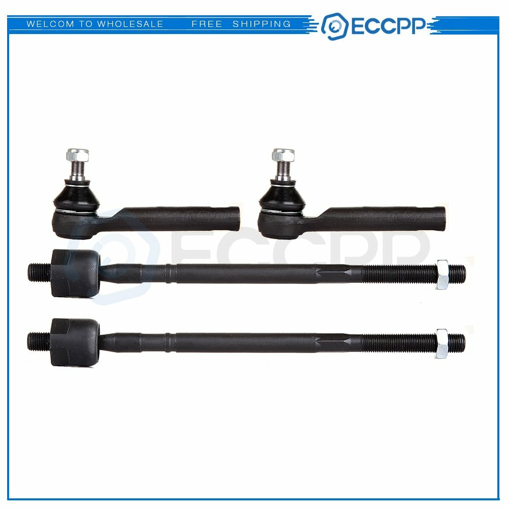 4Pcs Inner & Outer Tie Rod Ends Part For 1998-2006 Subaru Legacy Outback Legacy 6B93BC-57
