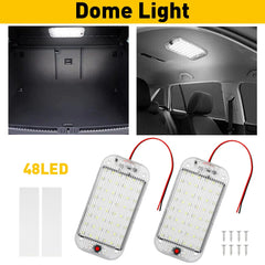 4X 12V LED Car Interior Roof Light Ceiling Dome Lamp For RV Camper Trailer Truck 6B93BC-57