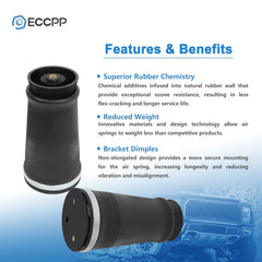 Pair Air Suspension Air Bags W21-760-9000 For ContiTech SK6815P01 6B93BC-57