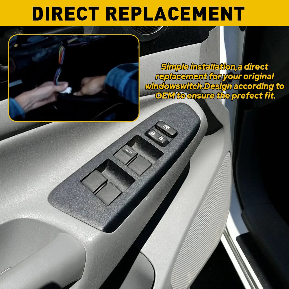 For RAV4 Toyota Camry Corolla Power Window Master Control Switch 84820-06100 EOA 6B93BC-57