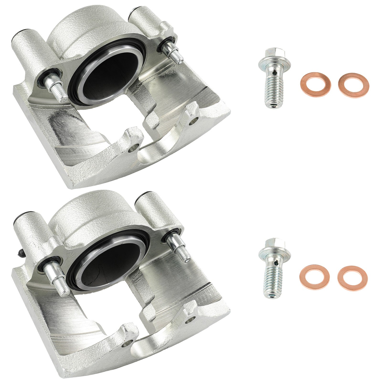 Front Brake Calipers 2Pcs For 1990-2000 Chevrolet C3500 1990-2000 GMC C3500 6B93BC-57