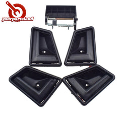 Left Right Interior Inside & Tail Gate Door Handle Set for 89-98 Suzuki Sidekick 6B93BC-57