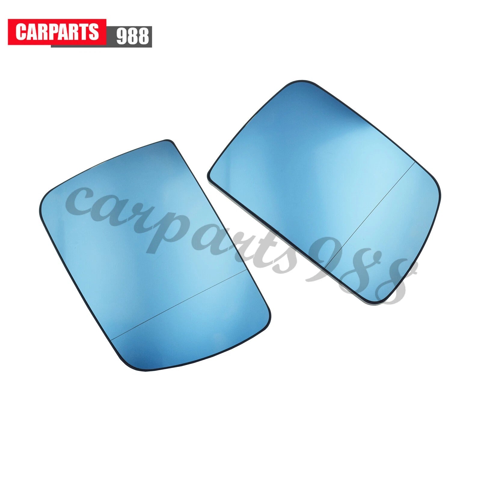 2Pcs Left Right Mirror Glass Heated For BMW X5 2000-2006 51168408797 51168408810 6B93BC-57