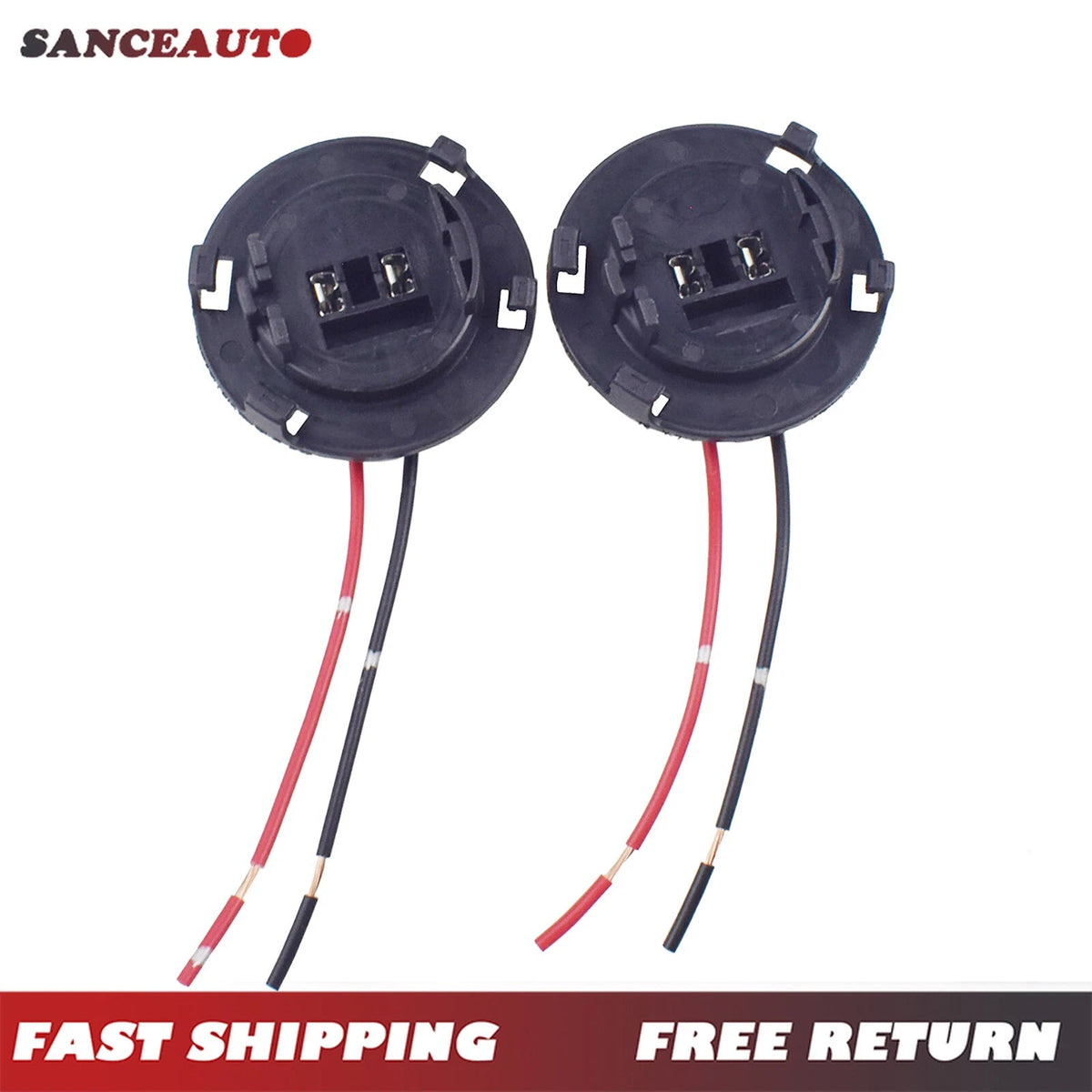 H7 Headlight Bulb Socket Holders For Hyundai Tucson 2016-2021 Kia Sedona Forte 6B93BC-57