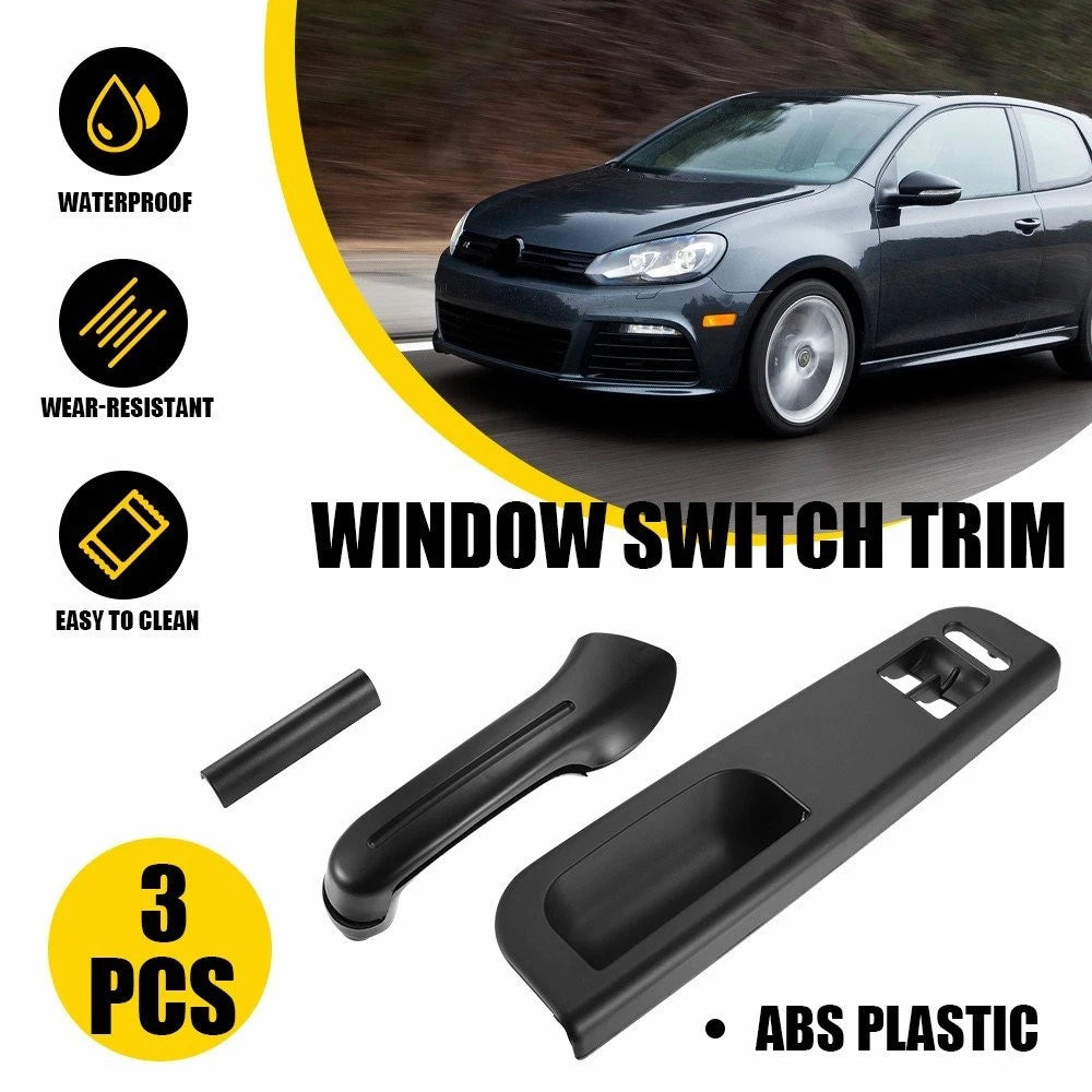 Door Handle Cover Pull Trim Window Switch Panel Bezel For VW Golf MK4 2 Doors EA 6B93BC-57