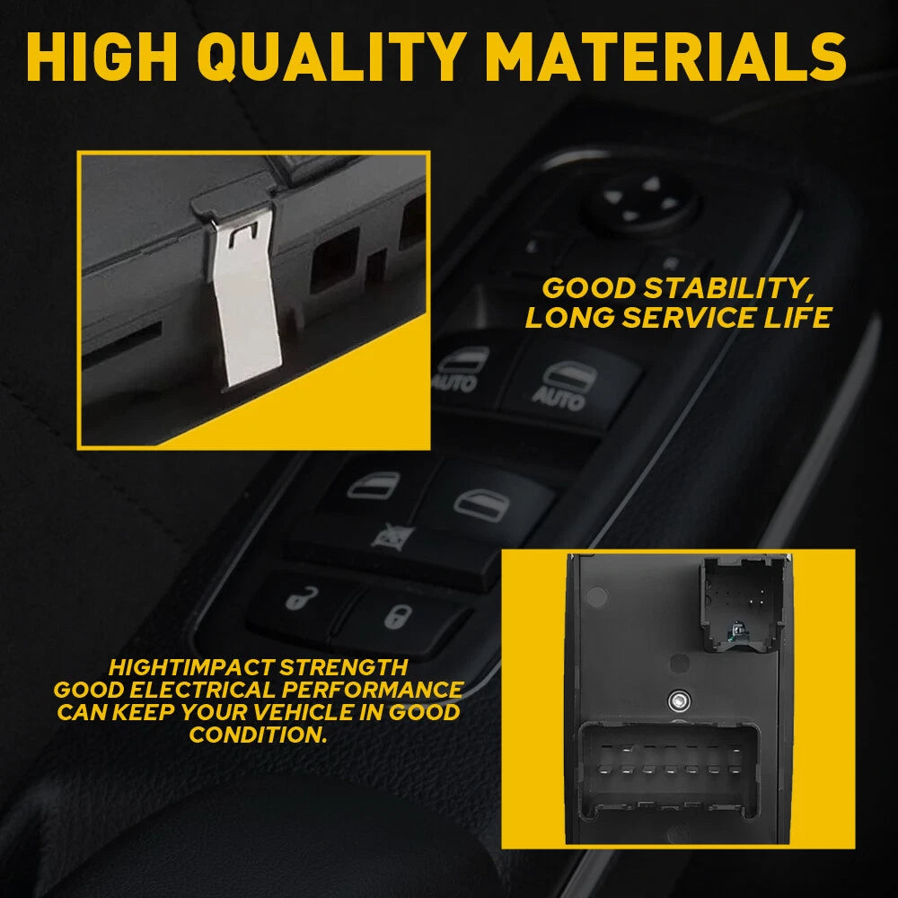 Front Door Power Window Control Switch For Dodge Ram 1500 2500 3500 2013- 2015 6B93BC-57