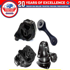 Fits 1990-1993 Honda Accord 2.2L w/Solenoid Valve Motor & Trans Mount Set 6B93BC-57